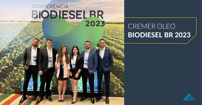 CREMER OLEO Brazil Sponsor der Biodiesel BR Konferenz